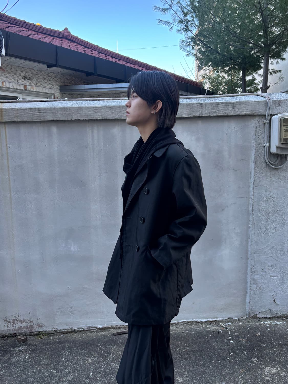 로프트 90‘s 트윌 더블 코트 상품이미지2