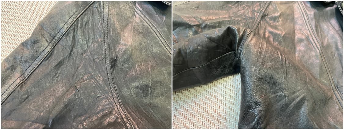 8~90s  WNICHESER 양가죽 헌팅 자켓 J03394 상품이미지5