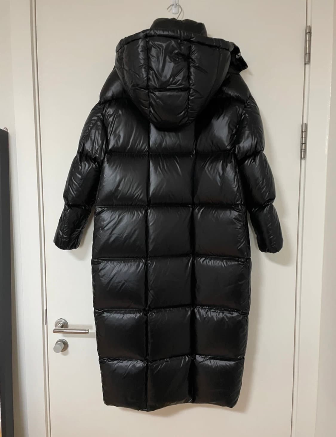 Moncler Parnaiba 몽클레어 롱패딩 올블랙  XS 상품이미지7