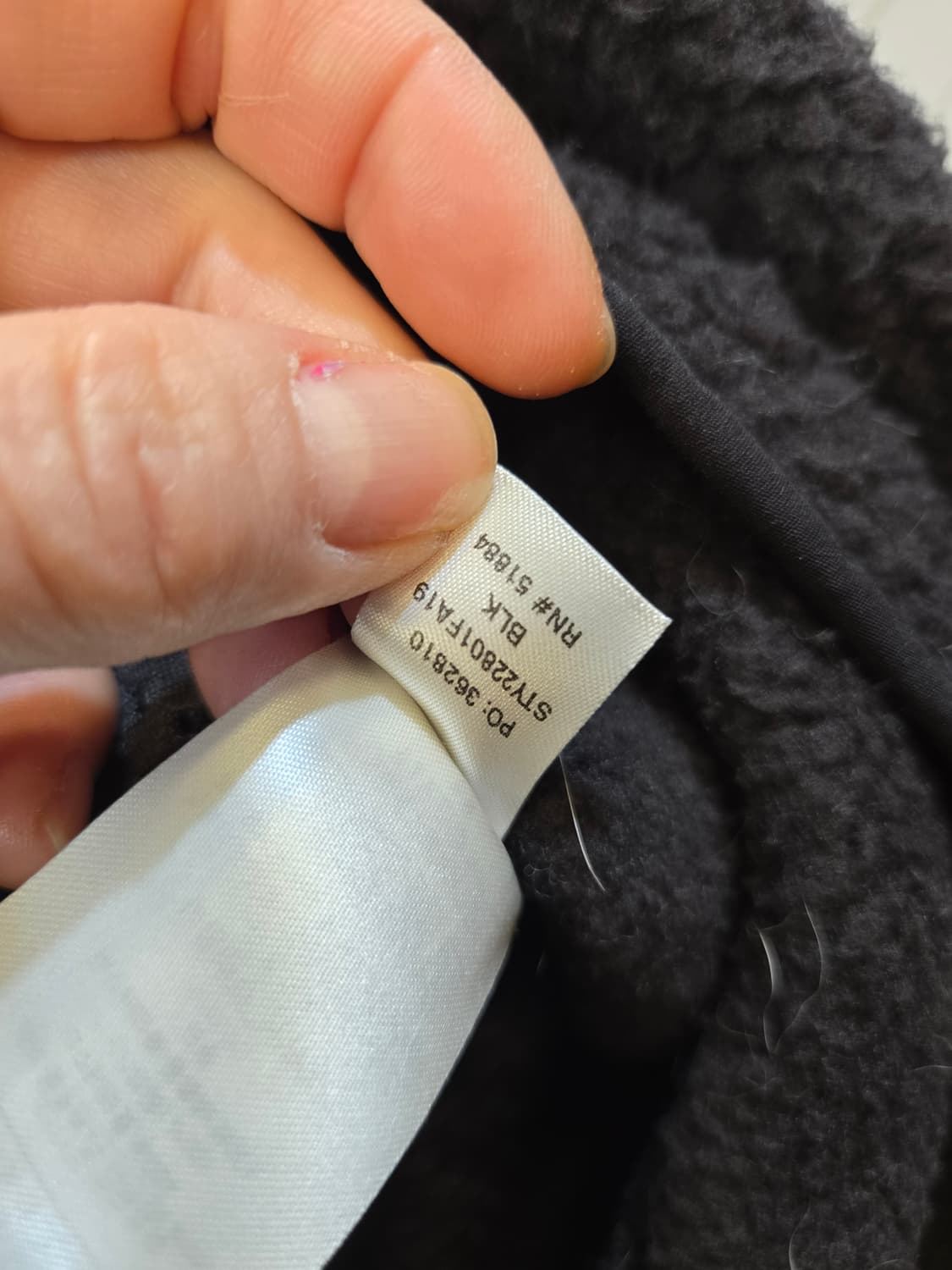 파타고니아 검정 플리스 자켓 상품이미지7