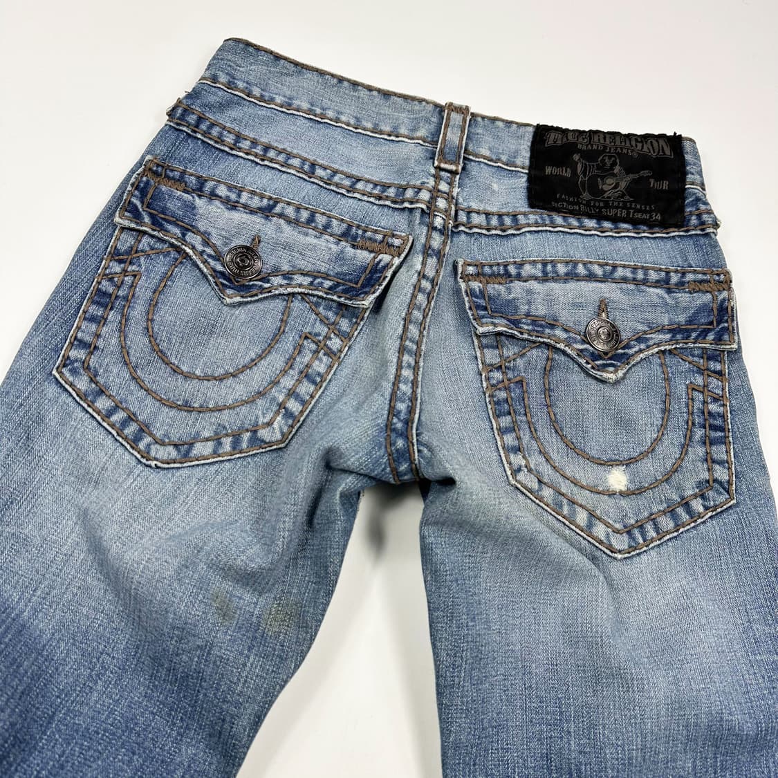 29 트루릴리전 USA 세미부츠컷 데님팬츠 상품이미지4