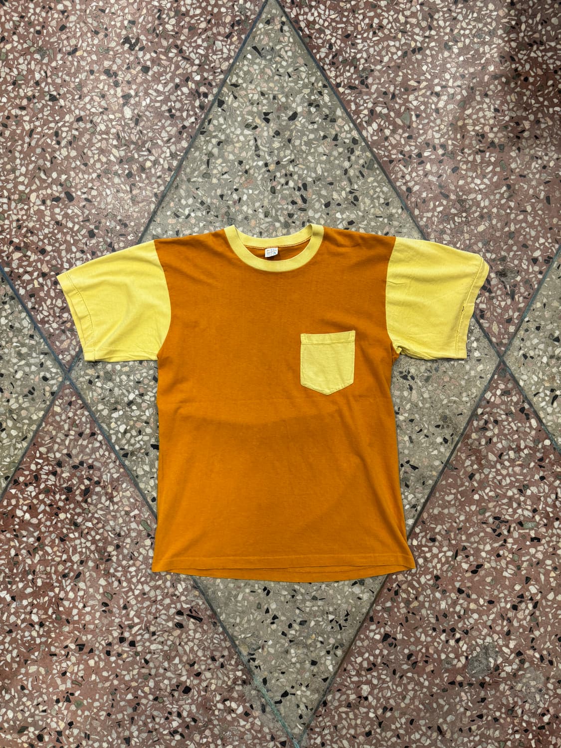 70s Town Craft 투톤 포켓티 (XL) 상품이미지1