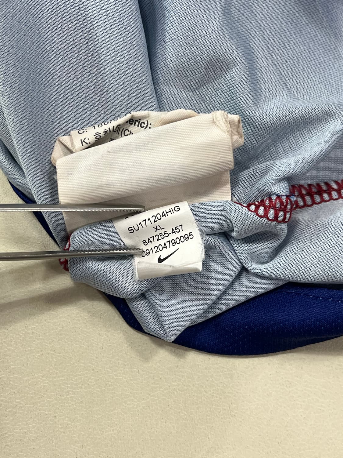 나이키 17-18 FC 바르셀로나 홈 리오넬 메시 상품이미지3