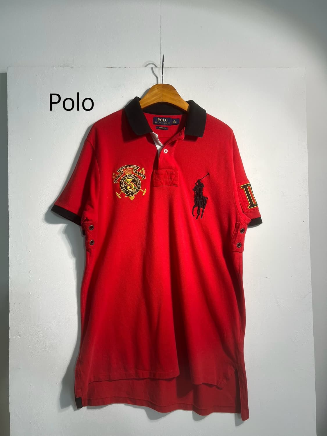 Polo 폴로 랄프로렌 반팔 카라티 피케셔츠 m 상품이미지3