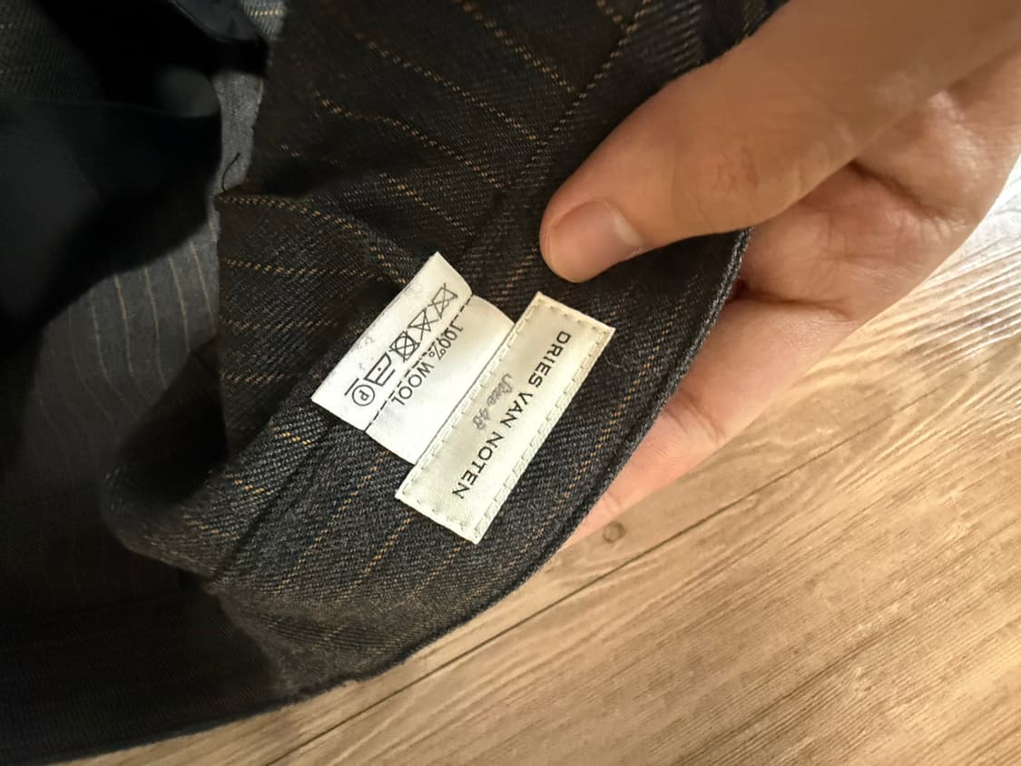 Dries Van Noten 스트라이프 울팬츠 상품이미지5