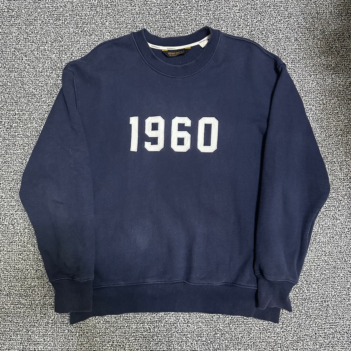 (XL) 유니폼브릿지 1960 네이비 맨투맨 상품이미지1