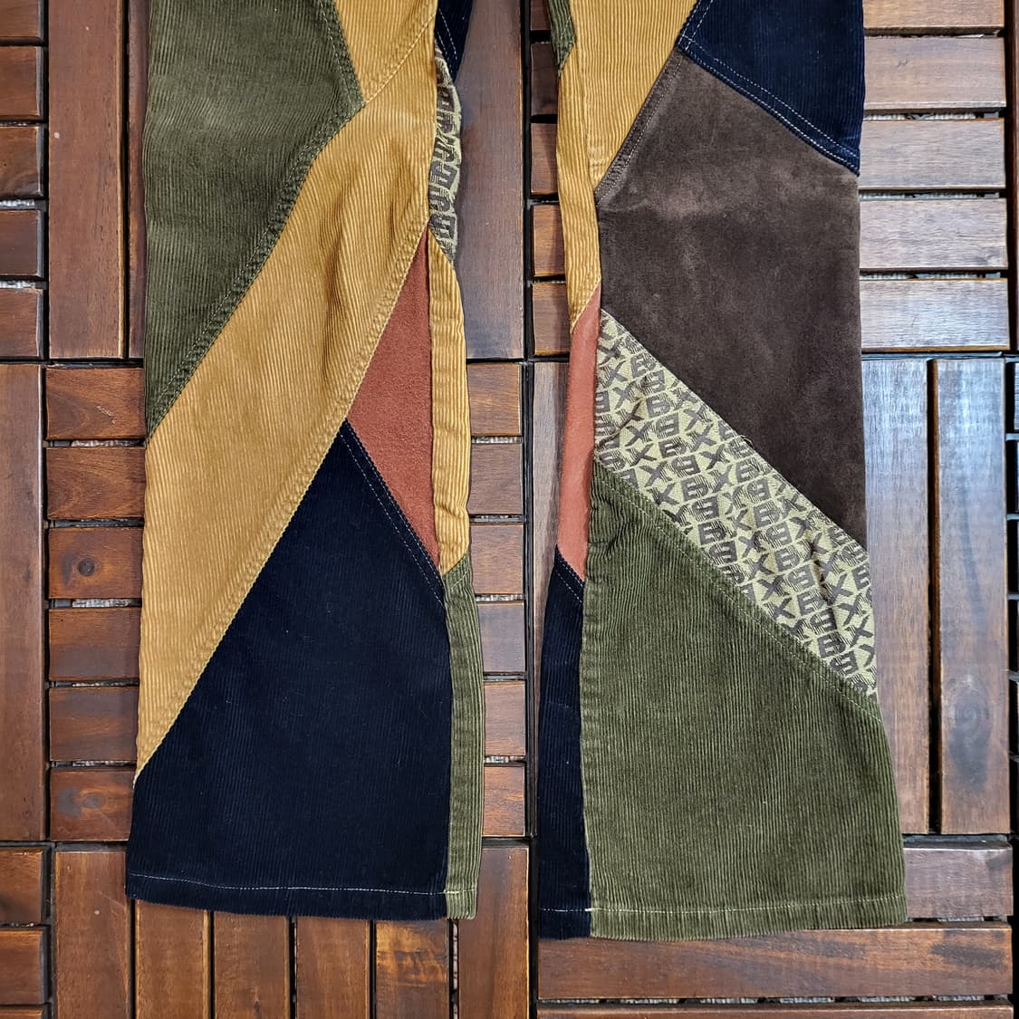 BNX 부츠컷 패치워크 팬츠 (28) 상품이미지3