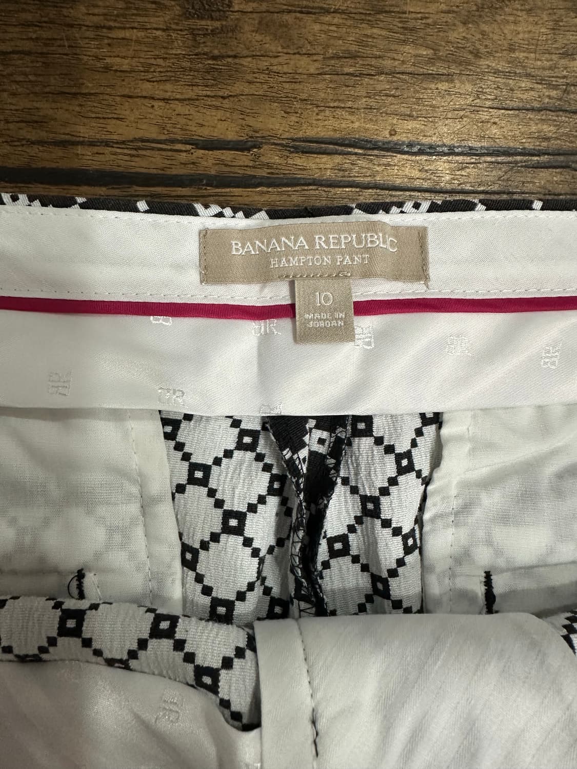 바나나 리퍼블릭 패턴 팬츠 32사이즈 남녀공용 상품이미지5