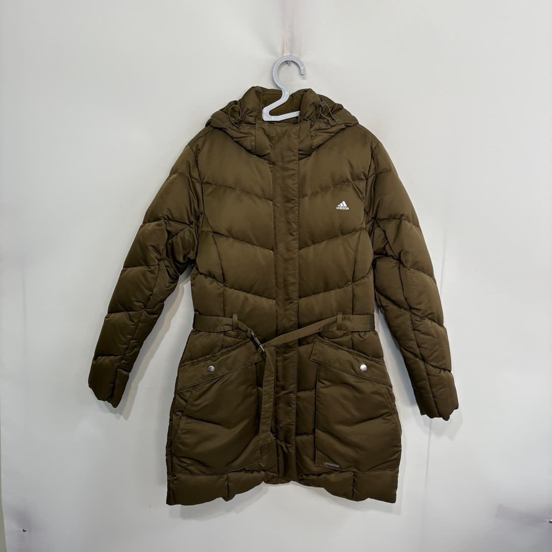 아디다스 여성 덕다운 롱패딩 100 브라운 상품이미지1