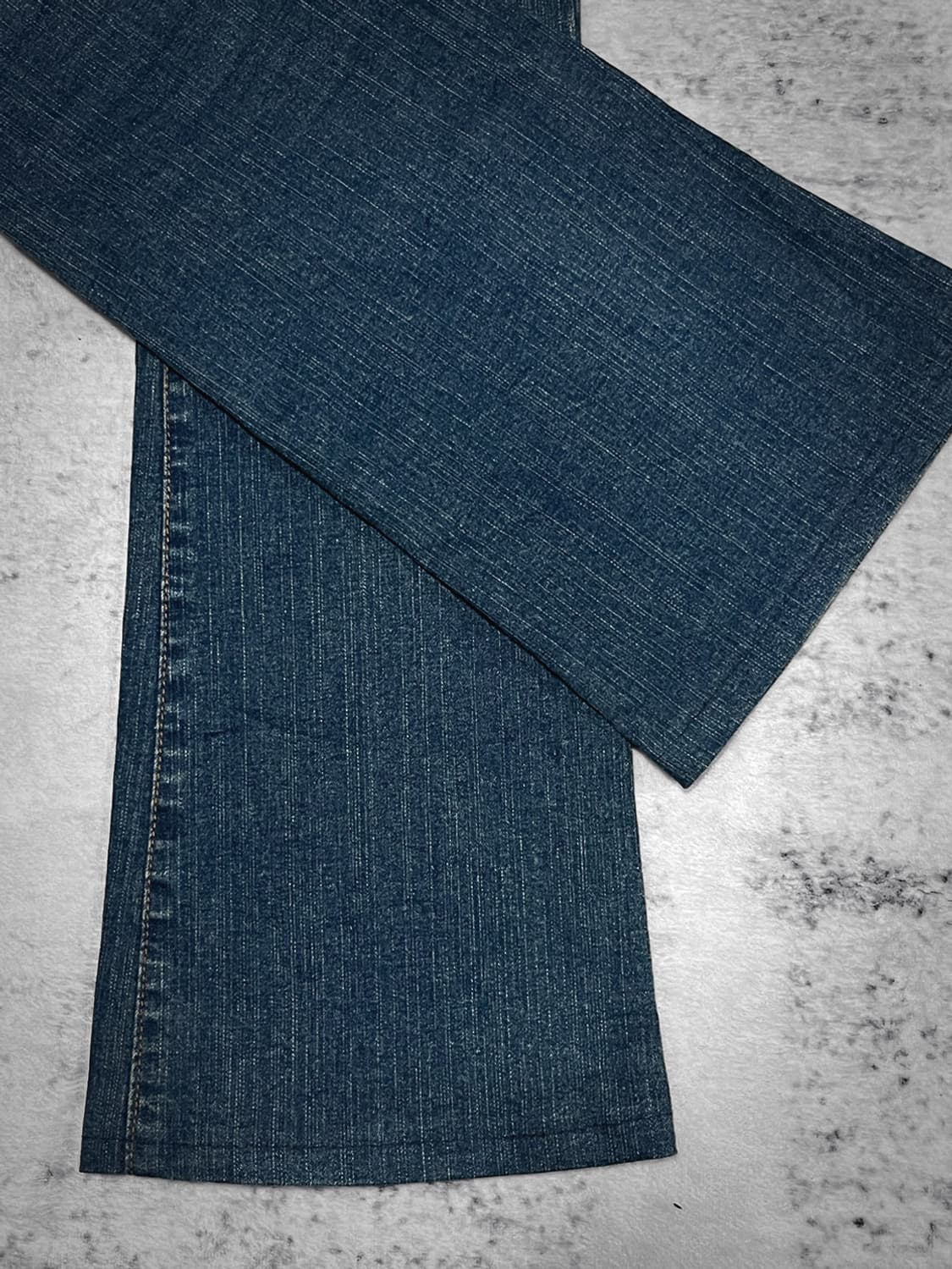 (joky gal)y2k bold button gyaru bootcut  상품이미지4