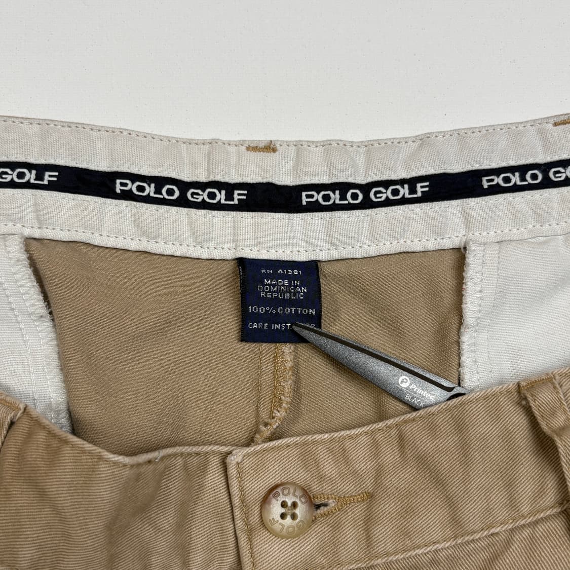 [36x32] Polo golf chino pants beige 상품이미지3