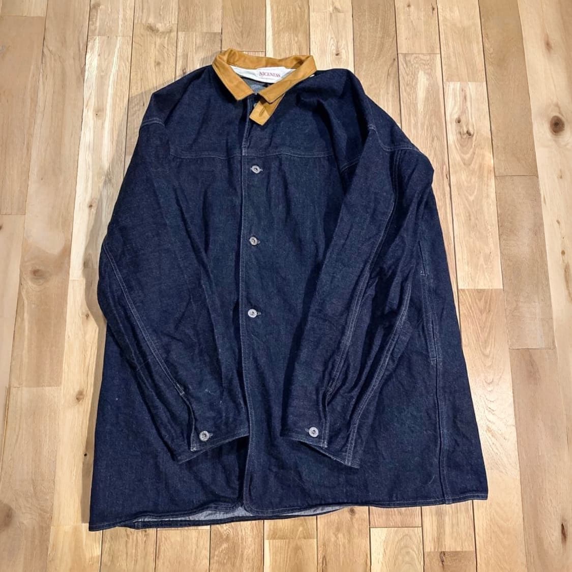 25aw I.VEDDER  14OZ DENIM CHORE COAT 상품이미지2