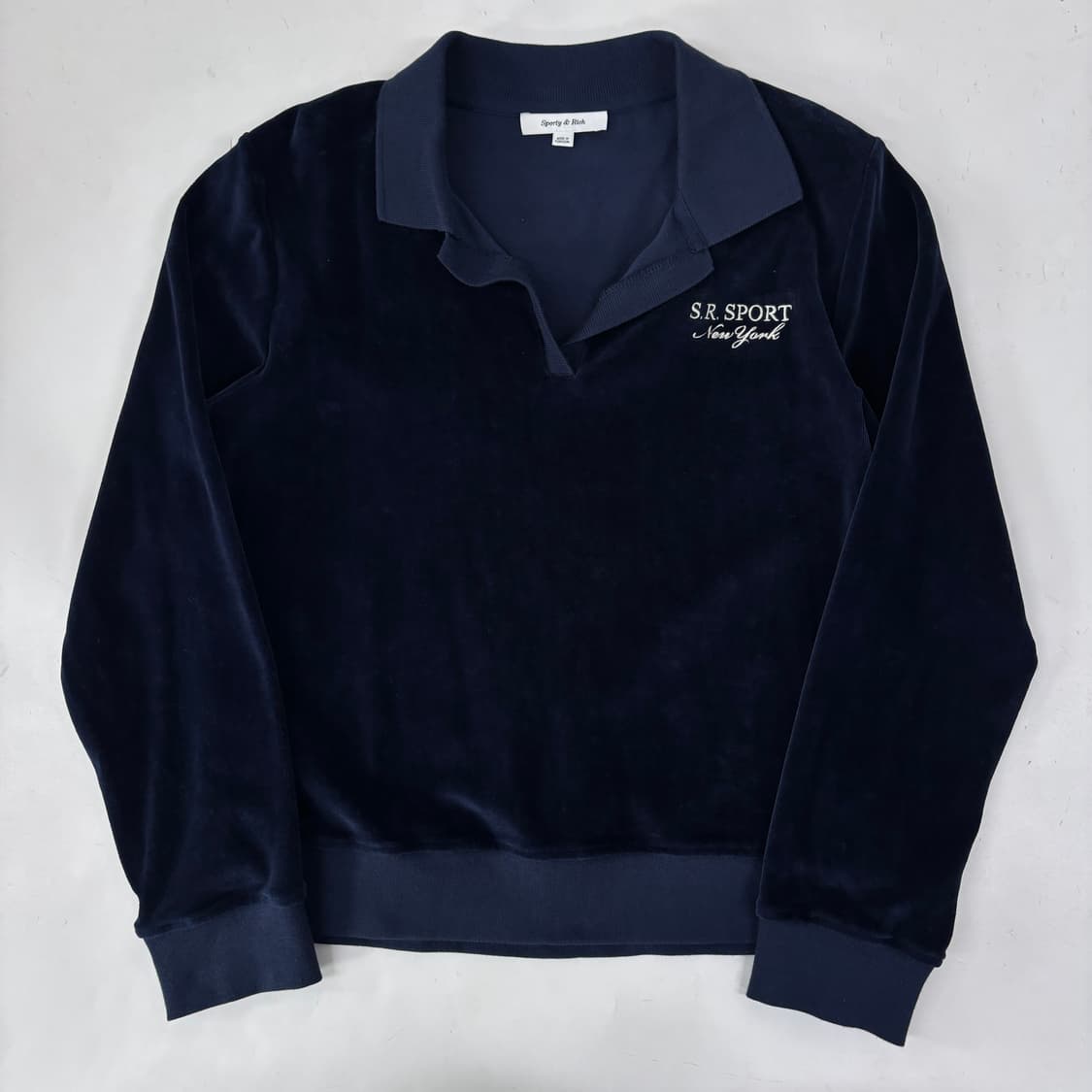 스포티앤리치 벨벳 롱슬리브 상품이미지4