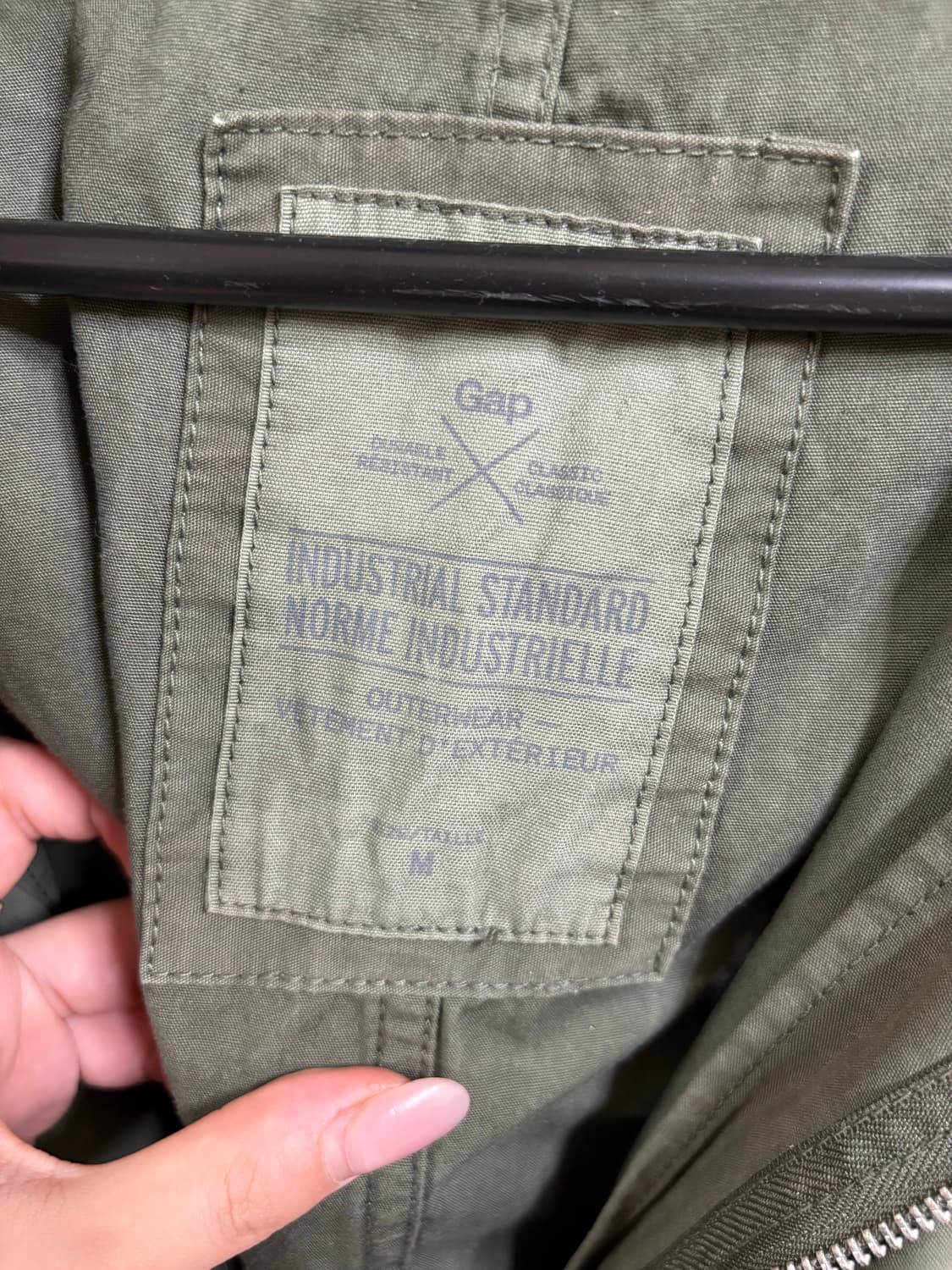 Gap 카키 야상 자켓 상품이미지4