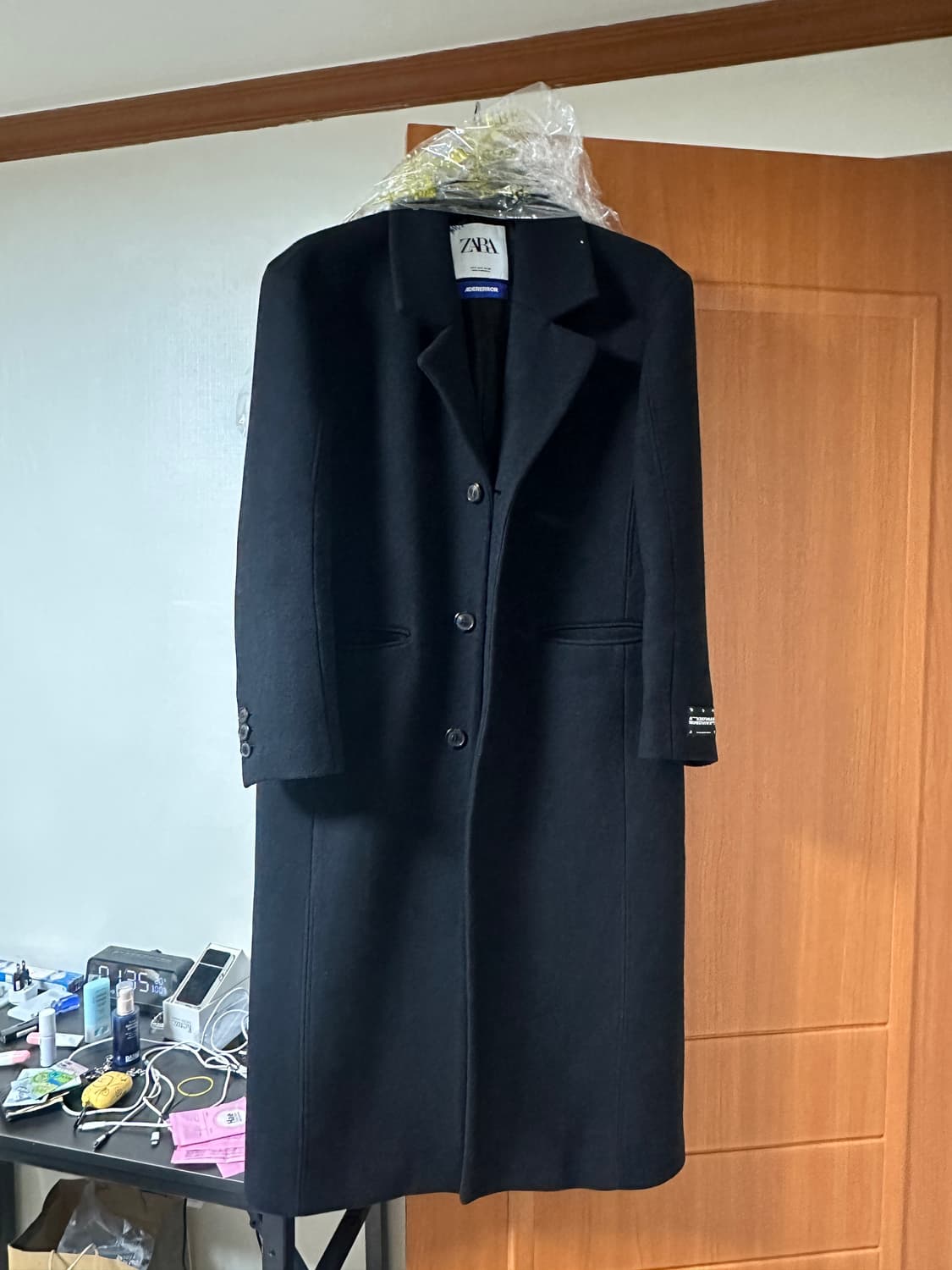 S) 자라 x 아더에러 오버사이즈 울블렌드 코트 상품이미지1