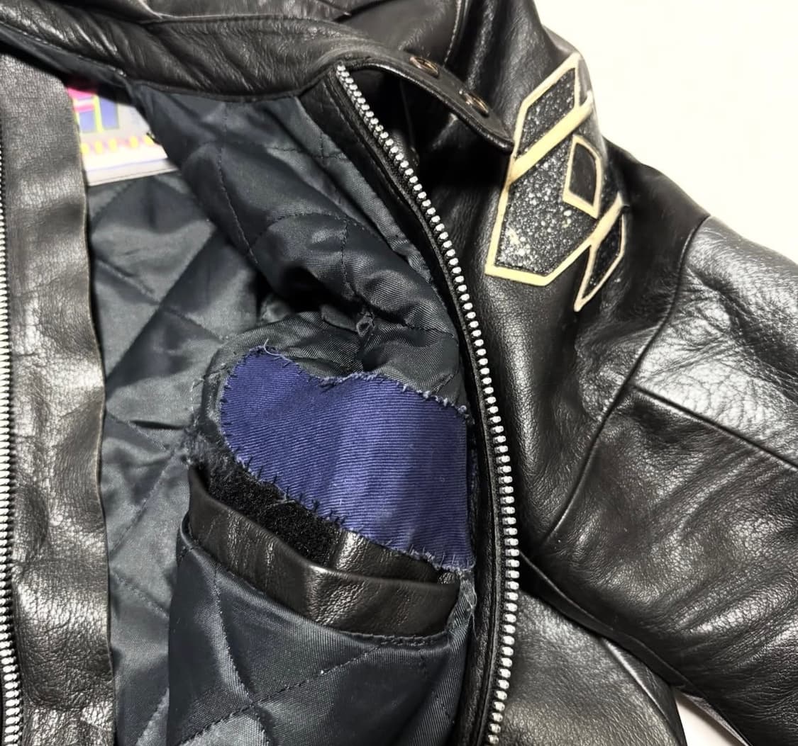 SPYKE - 이태리 레더 바이커 자켓 상품이미지5