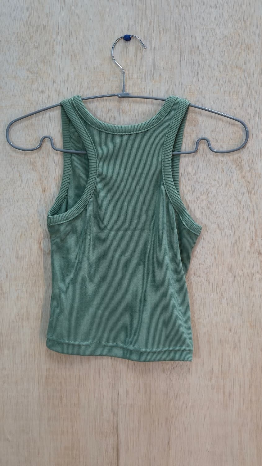 Lesmetins 슬리브리스 탑 그린 탑  상품이미지7