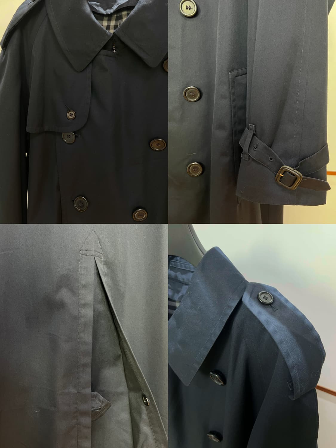 1988년도 빈티지 버버리(burberry)트렌치코트 상품이미지6