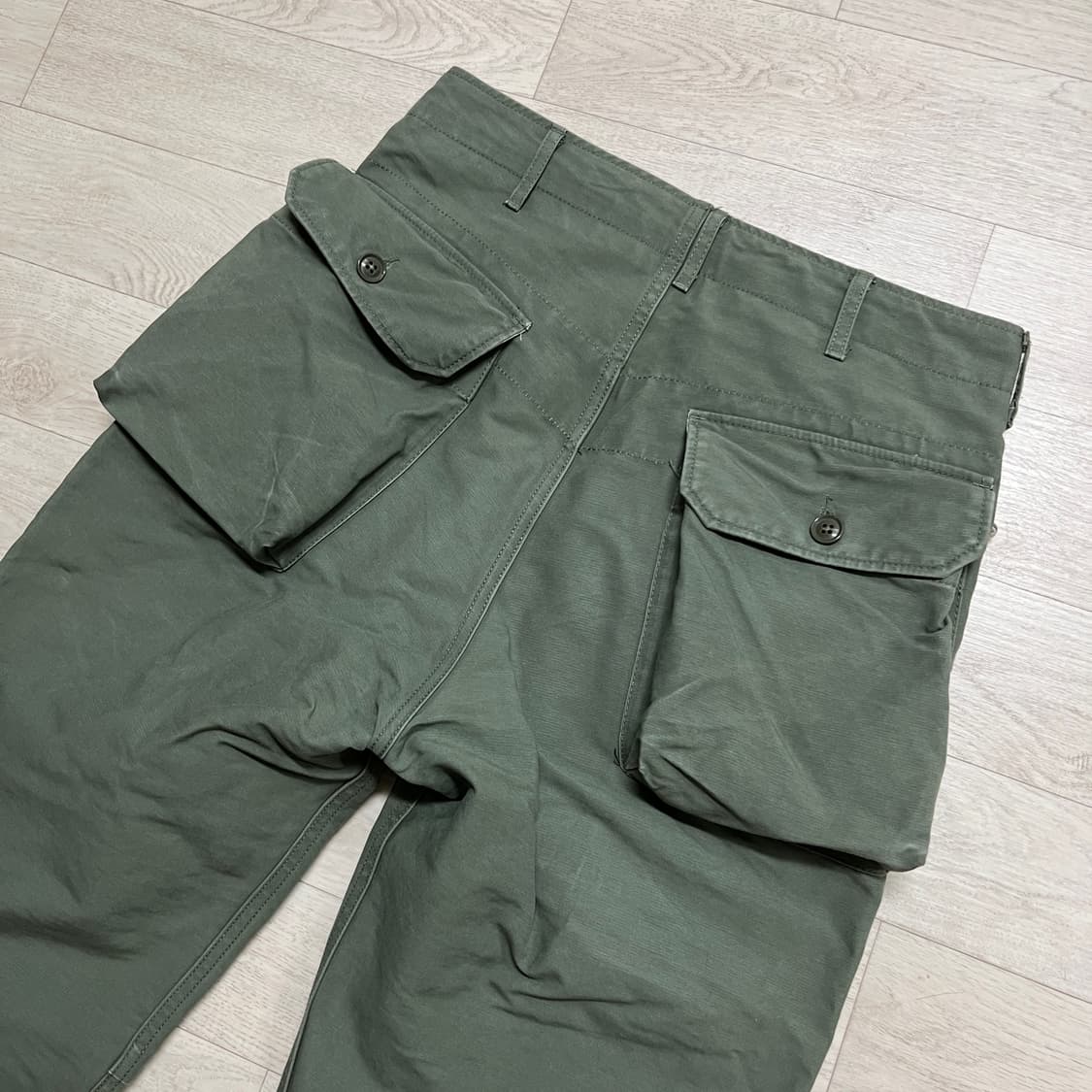 [30] 엔지니어드가먼츠 노르웨이지안 팬츠 올리브 엔가 상품이미지7