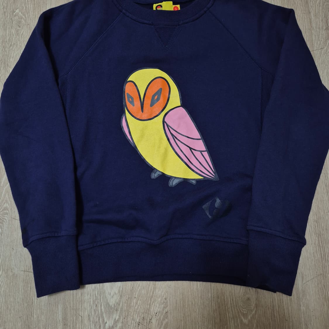 럭키슈에뜨 여성 빅프린팅 스웨트셔츠 맨투맨 S(90) 상품이미지3