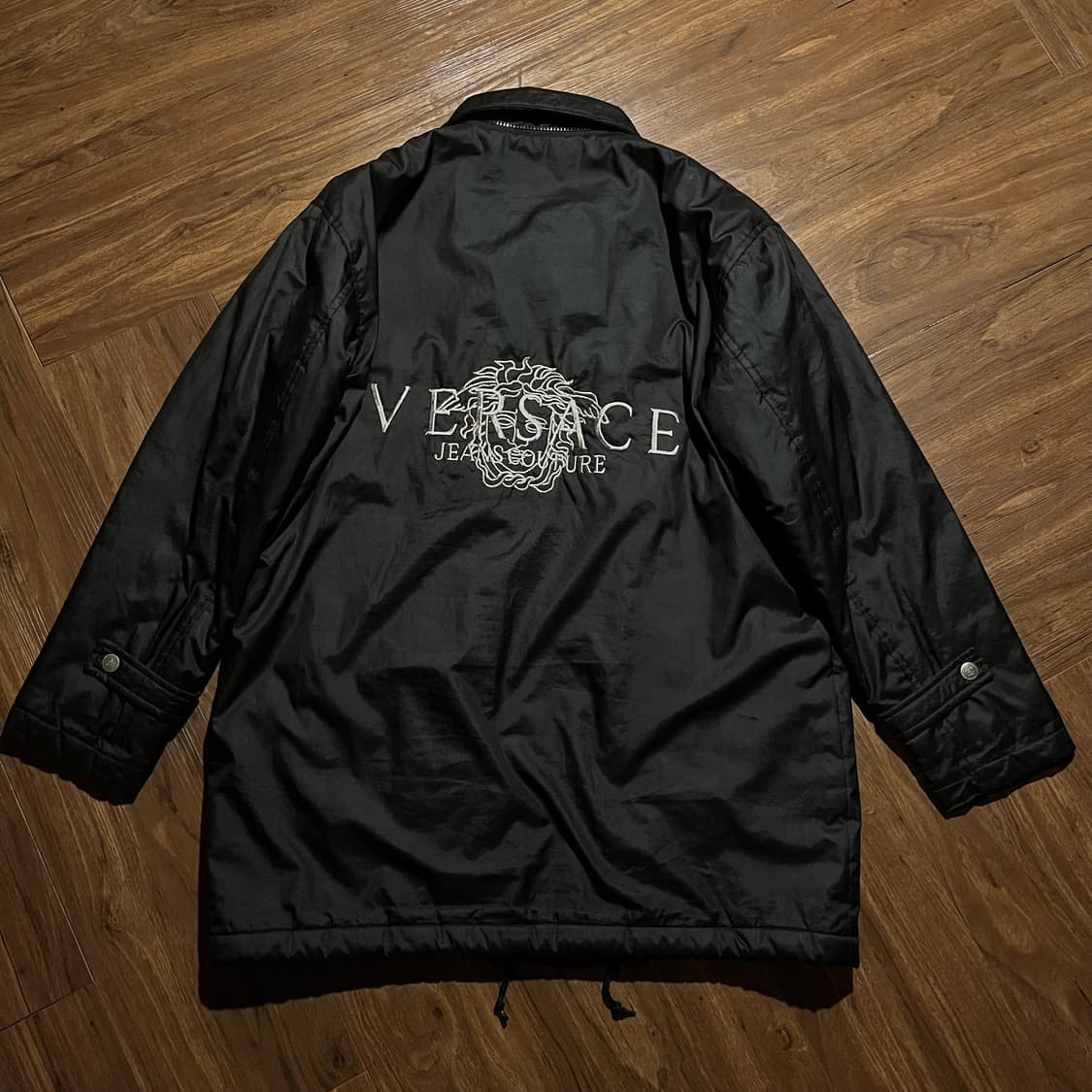 VERSACE EMBROIED BLACK JACKET 상품이미지2