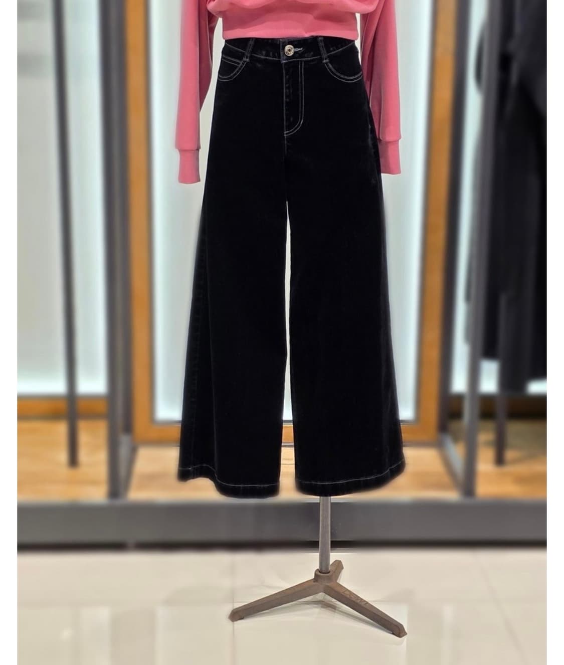 DEWL 듀엘 벨벳 데님팬츠 상품이미지1