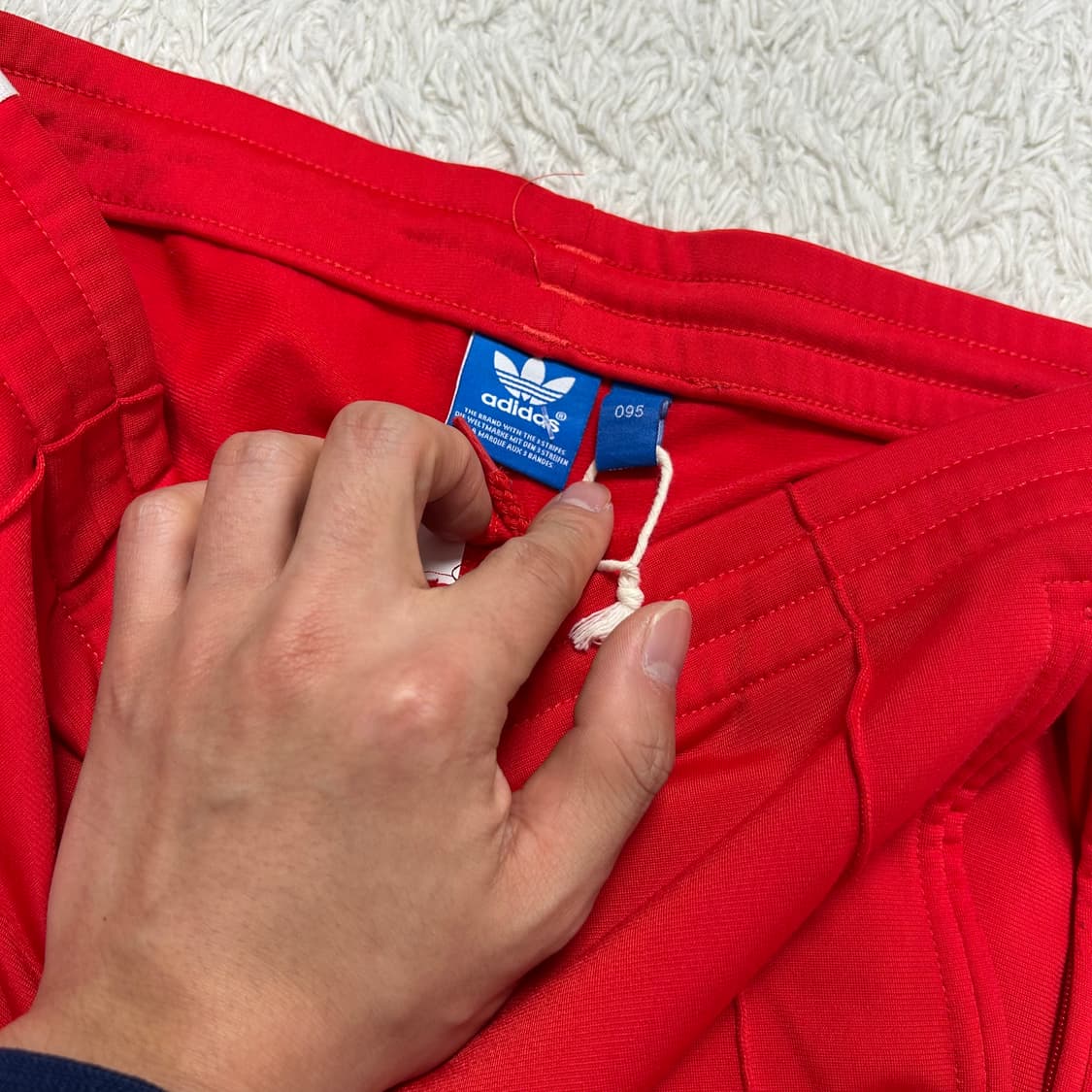 Adidas Red Firebird Track Pants 상품이미지6