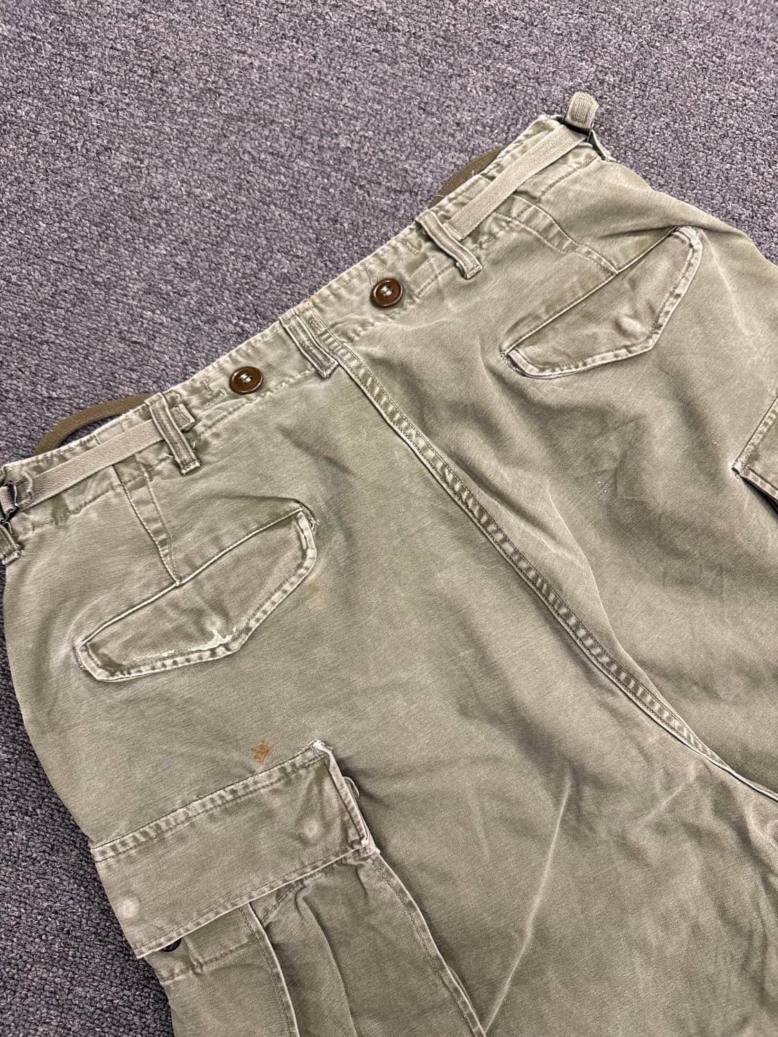 S)50’s 밀리터리 빈티지 U.S ARMY M-51 필드팬츠 상품이미지7