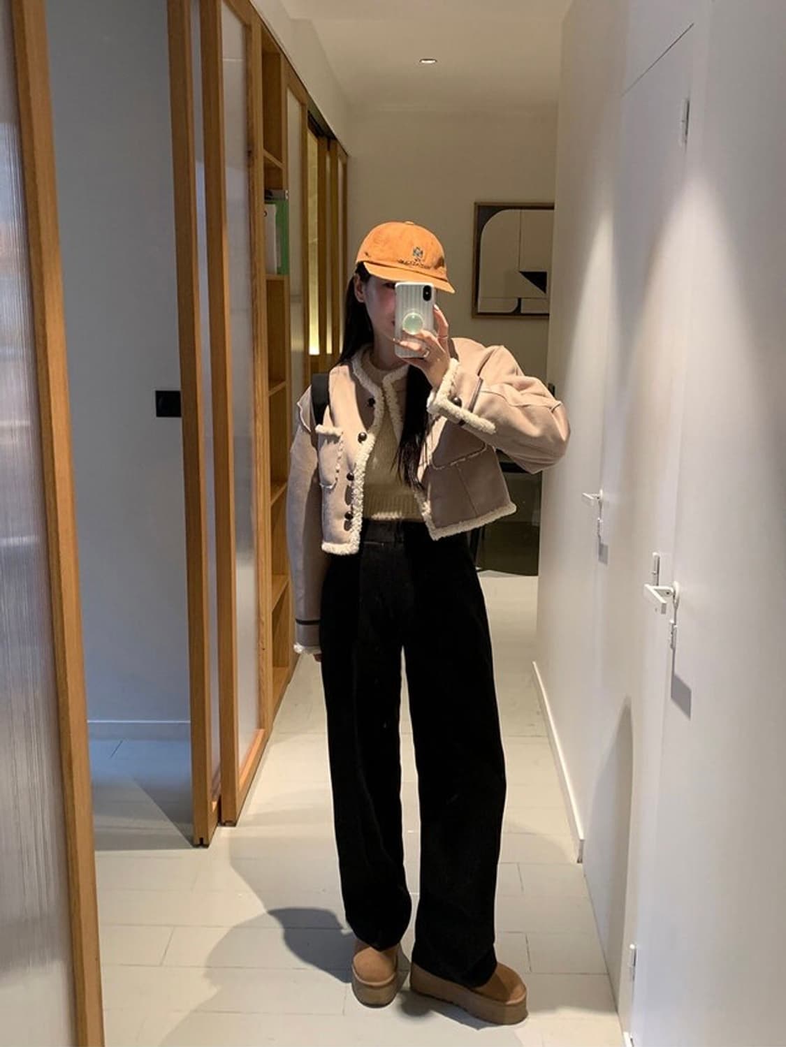 트랜디어패럴 양기모 팬던트 핀턱 와이드 슬랙스 상품이미지9