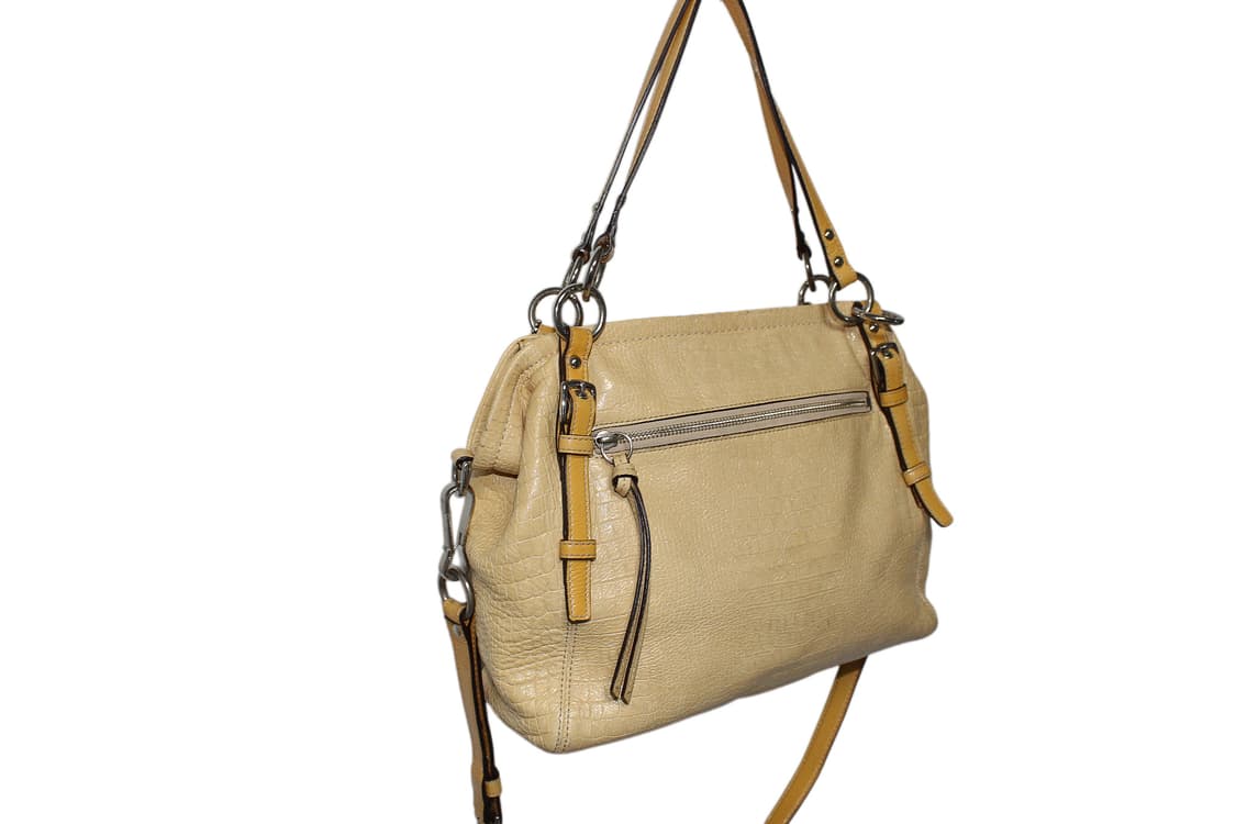 2000s COACH Y2K 코치 파이톤레더 2WAY백 상품이미지3