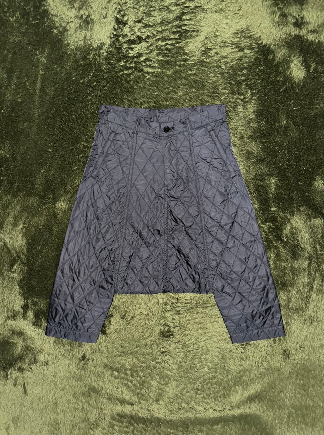 [XS] 블랙 꼼데가르송 16AW 퀼티드 사루엘 팬츠 블랙 상품이미지1