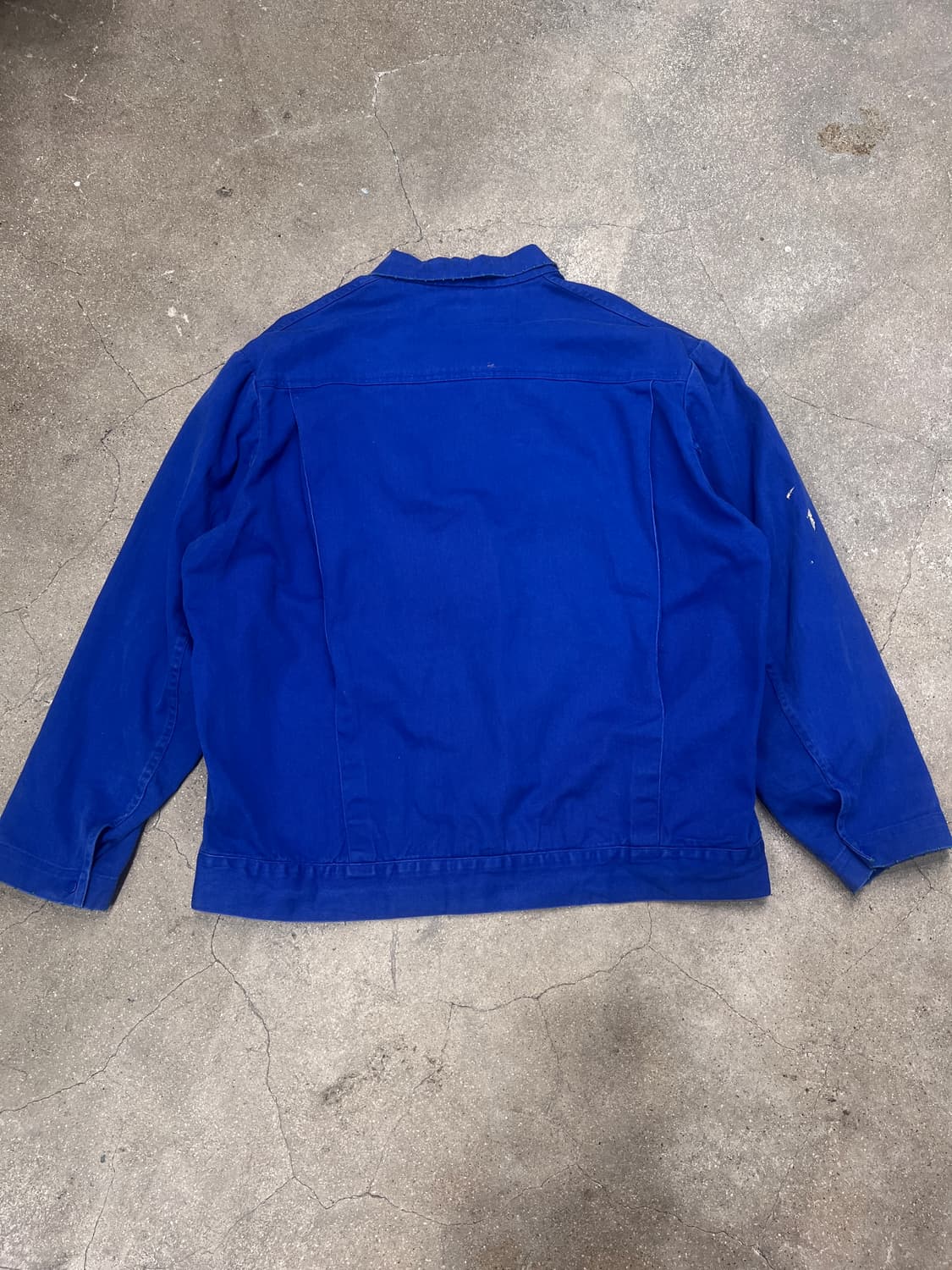 빈티지 프렌치 블루 워크자켓 핸드메이드 자수 상품이미지7