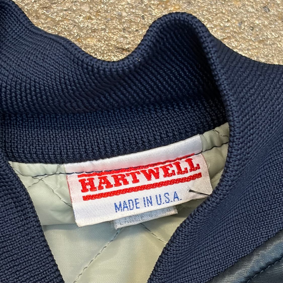 레어 90s Made in USA 하트웰 사틴 자켓 패딩자켓 상품이미지4