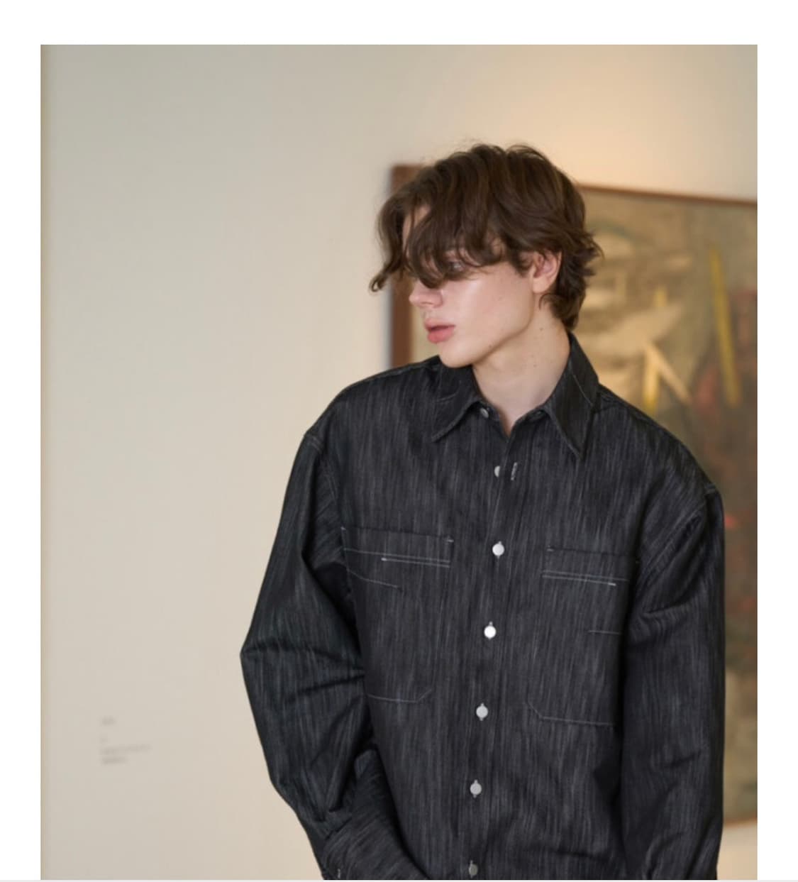 Waviness 데님 셋업 상품이미지2