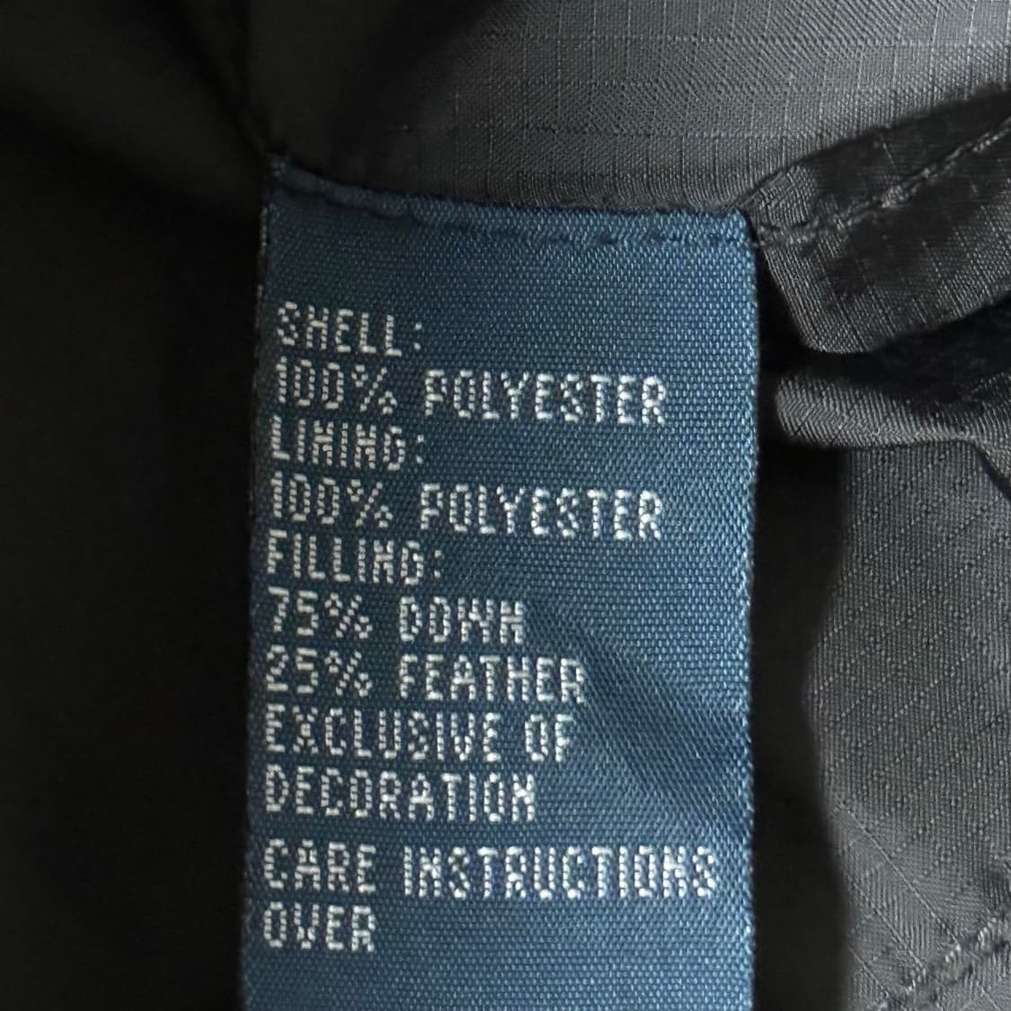 폴로 랄프로렌 오리털 패딩 XL 상품이미지9