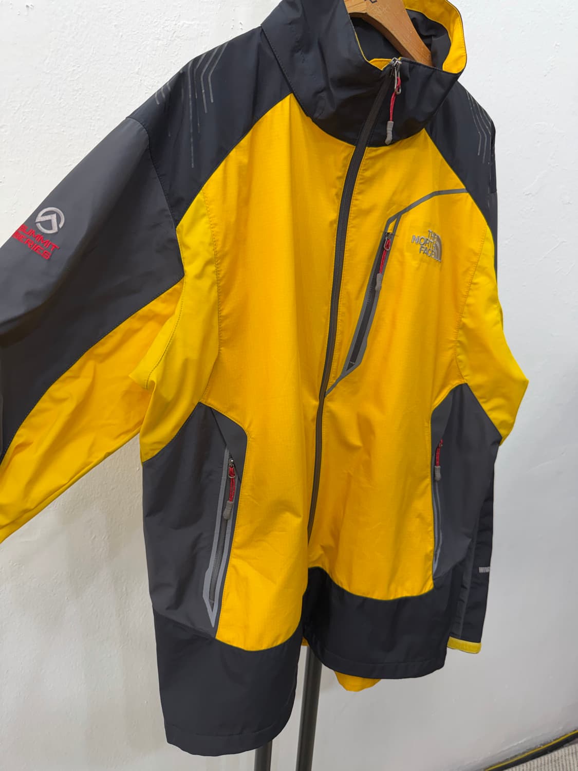 정품) 노스페이스 남성 써밋 옐로우 바람막이 자켓 110 상품이미지2