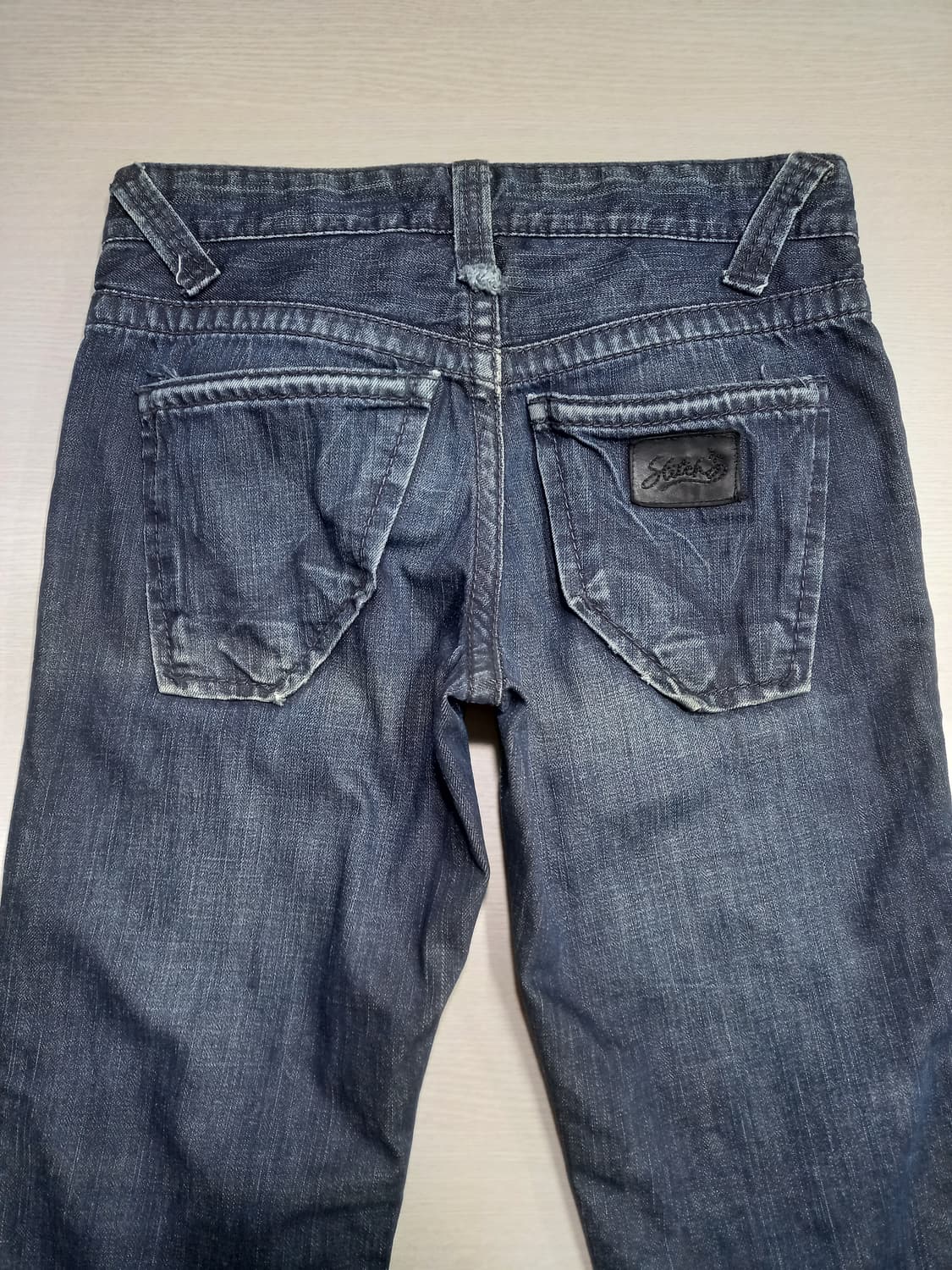 29 스티치스 HongKong 약골반 워싱 약부츠컷 진청 29-550 상품이미지4