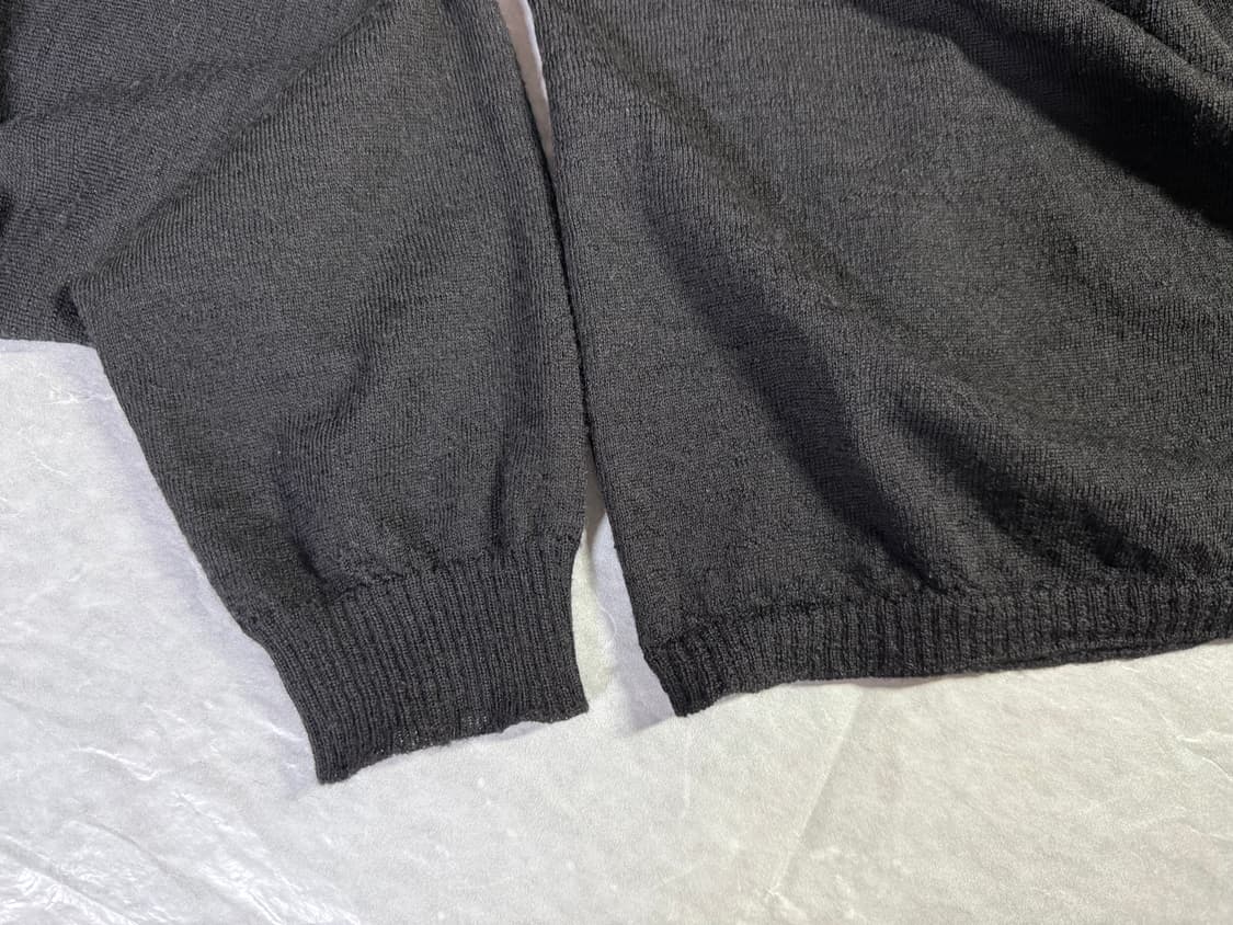 [XL] 릭오웬스 24SS LIDO 라운드넥 스웨터 블랙 상품이미지6