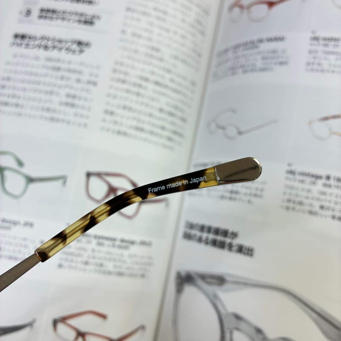 MATSUDA 마츠다 아세테이트 티타늄 톨토이즈 골드 일본 안경 상품이미지5