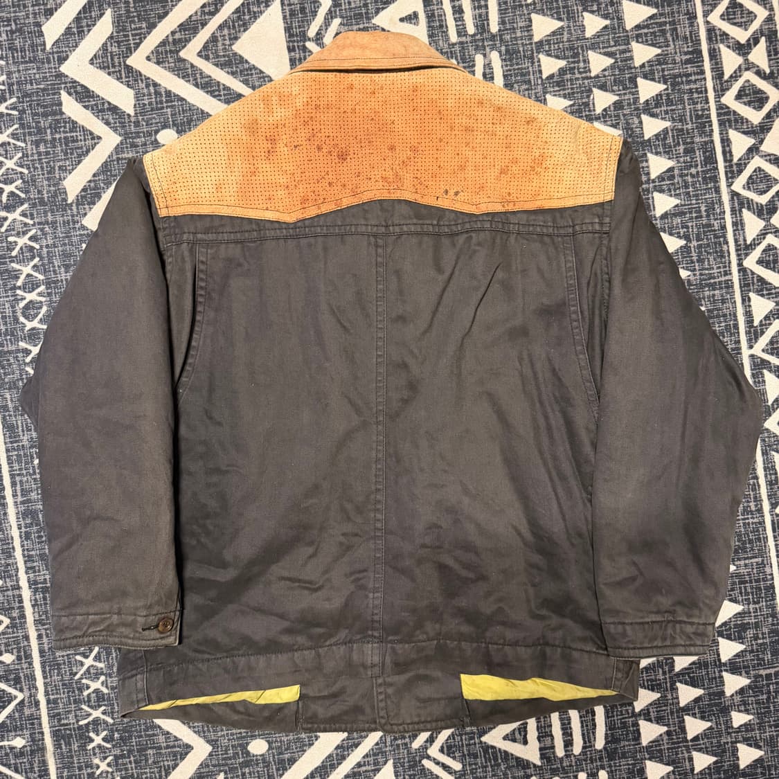 가죽 디테일 웨스턴 자켓 상품이미지4