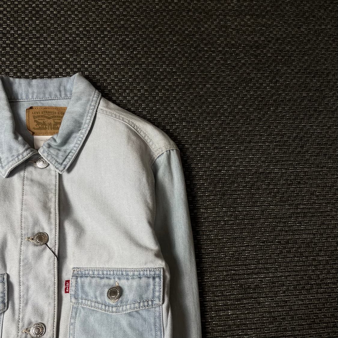 리바이스 연청 투포켓 데님 자켓 상품이미지3