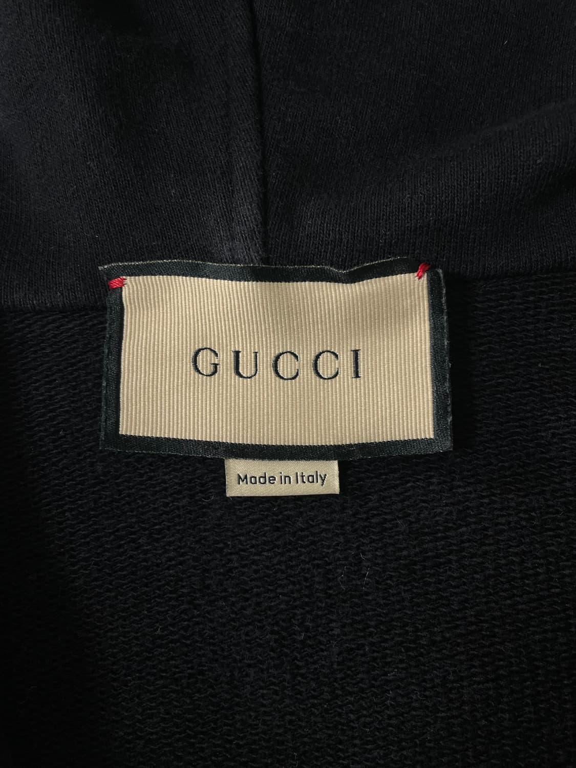 [S] GUCCI 구찌 코튼 저지 스웻 웹 후드 아노락 자켓 상품이미지8