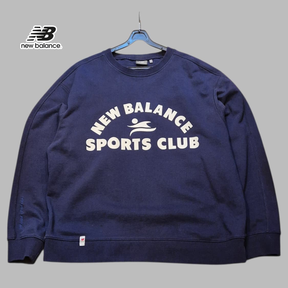 2XL 뉴발란스 네이비 맨투맨  상품이미지1