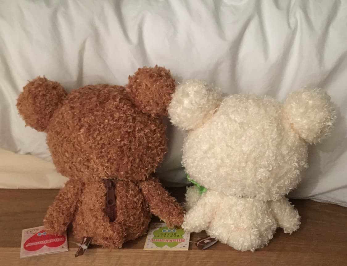 리락쿠마 뽀글이 하트 인형(택0) 상품이미지2
