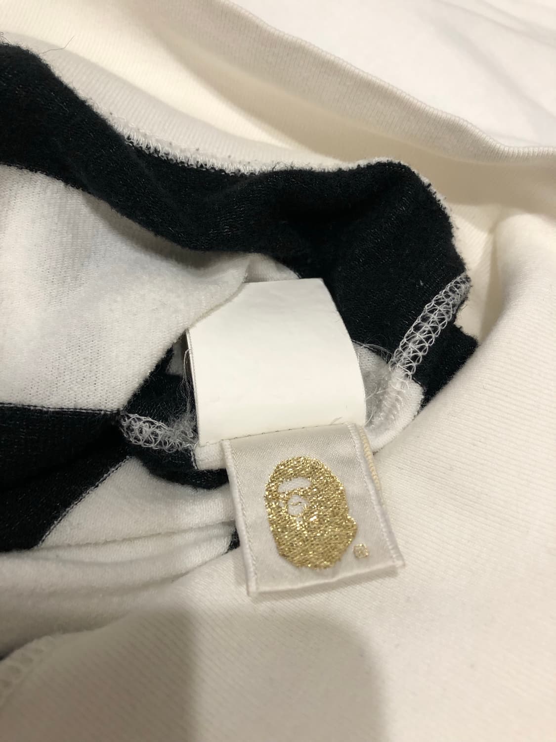 Bape stripe hood zipup 상품이미지5