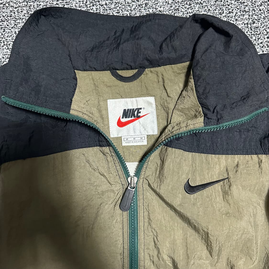 (XL추천) 나이키 90s 올드스쿨 배색 바람막이 상품이미지2