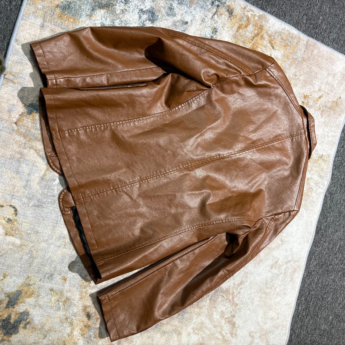 jpn 빈티지 가죽 자켓 상품이미지9