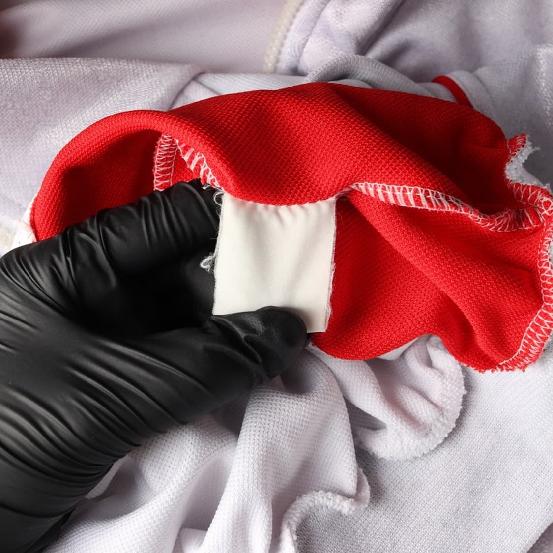 험멜 빈티지 화이트 레드 배색 트랙탑 져지 3XL 상품이미지6