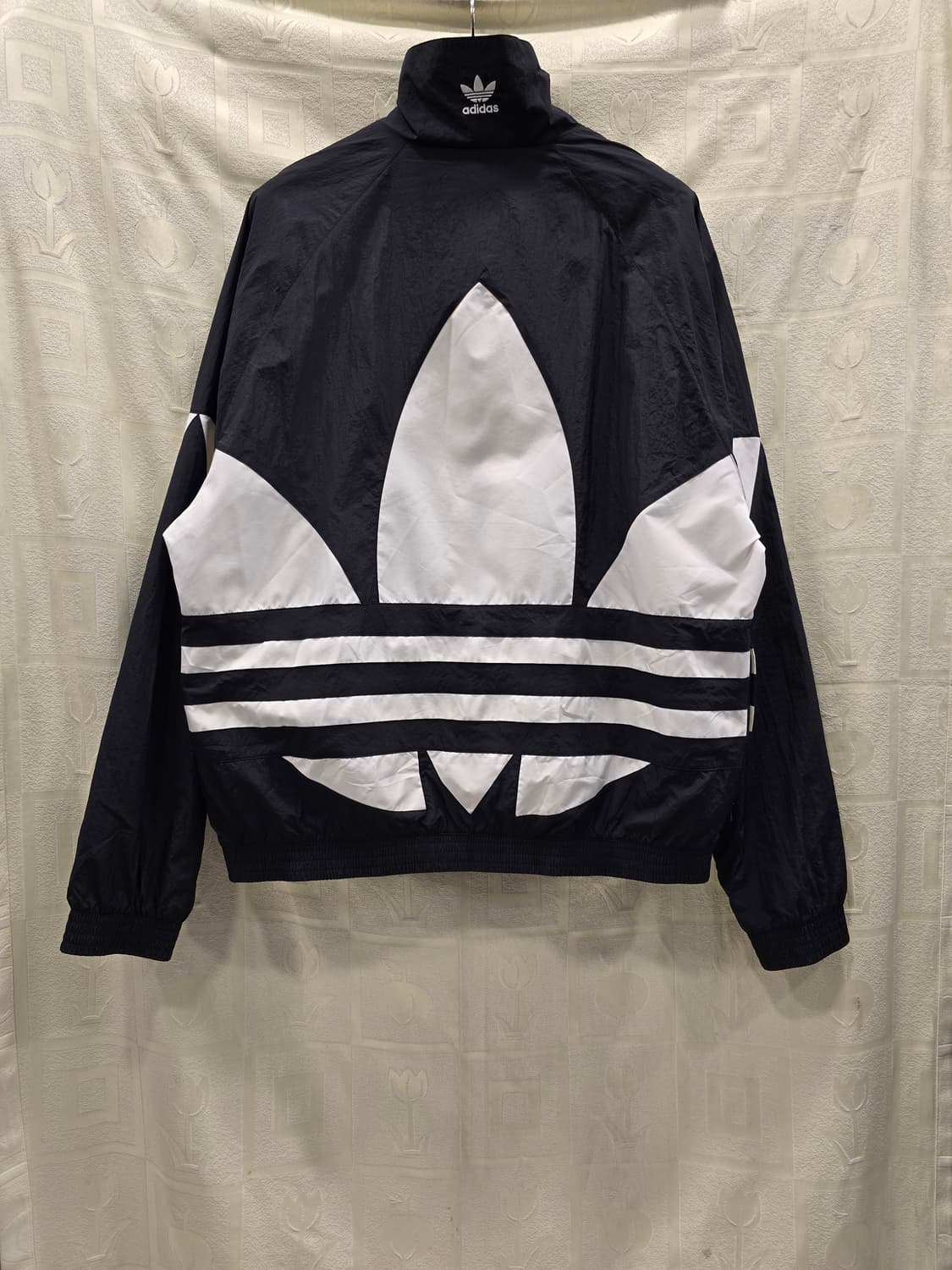 아디다스 블랙/화이트 바람막이 트랙 자켓 115 (3XL) 상품이미지5