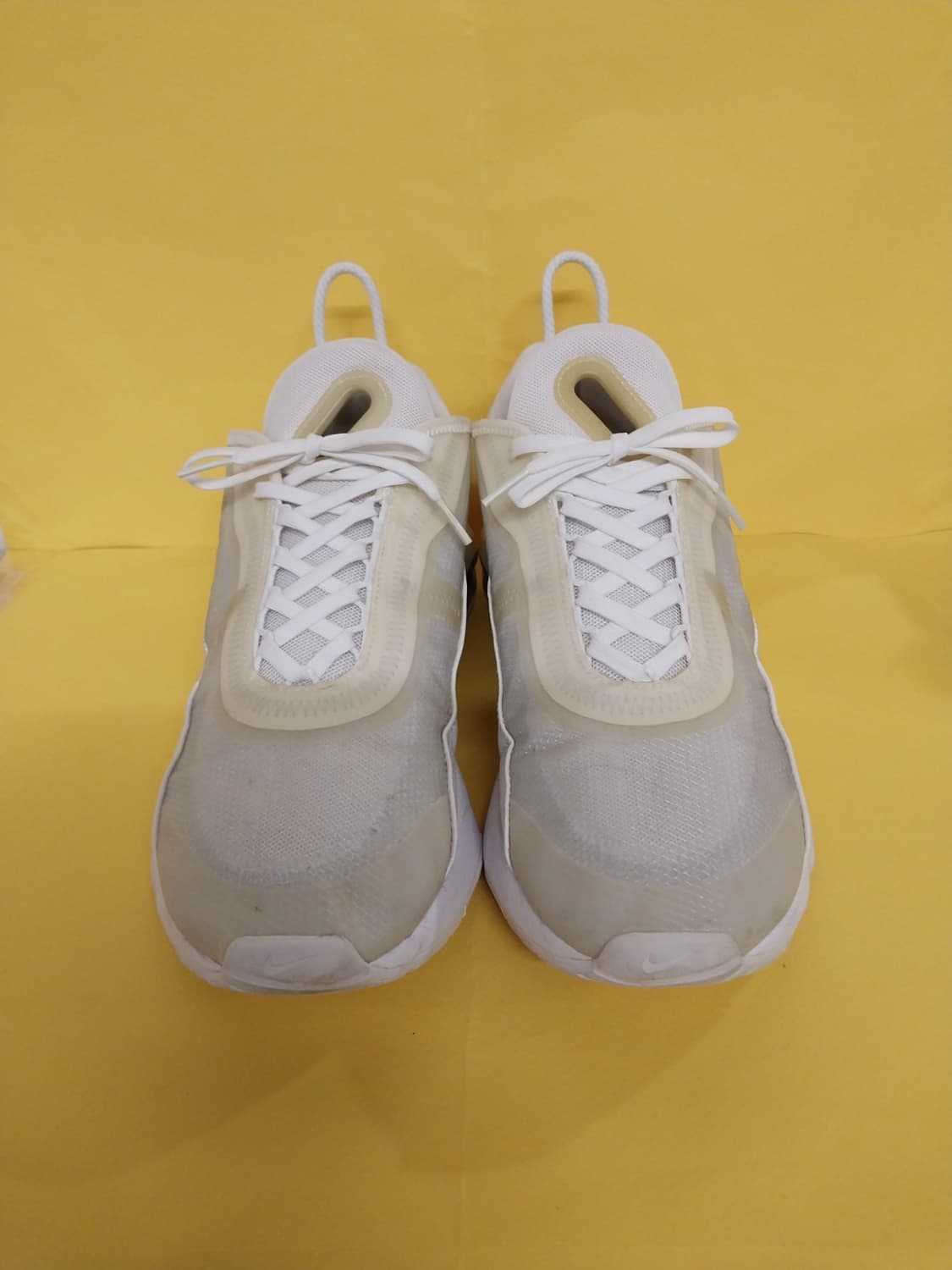 남성 나이키 에어맥스 2090 화이트 플래티넘 운동화 (280) 상품이미지2